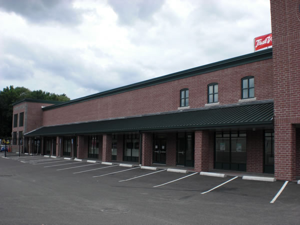 masonry retail space